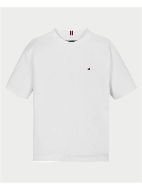 T-shirt enfant basique col rond Tommy Hilfiger TOMMY HILFIGER | KB0KB08575JYBR